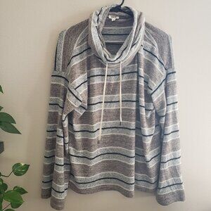 BKE Cowl Neck Sweater Large